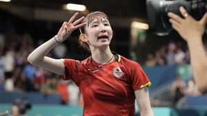 早田ひな、フランス選手を撃破し８強入り！