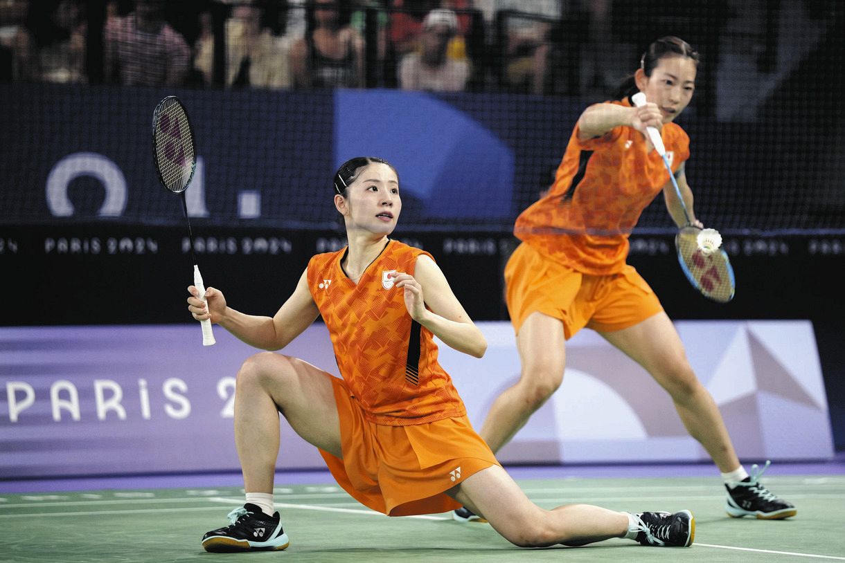 パリ五輪バドミントン女子ダブルスで輝く「シダマツ」ペア